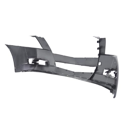 Image of Compatible with Cadillac CTS 2008-2014 Front Bumper Cover | Primed, With Fog Light Holes, Coupe /Wagon, Base & Premium Wagon, Ready to Paint, OEM 25793663, GM1000855