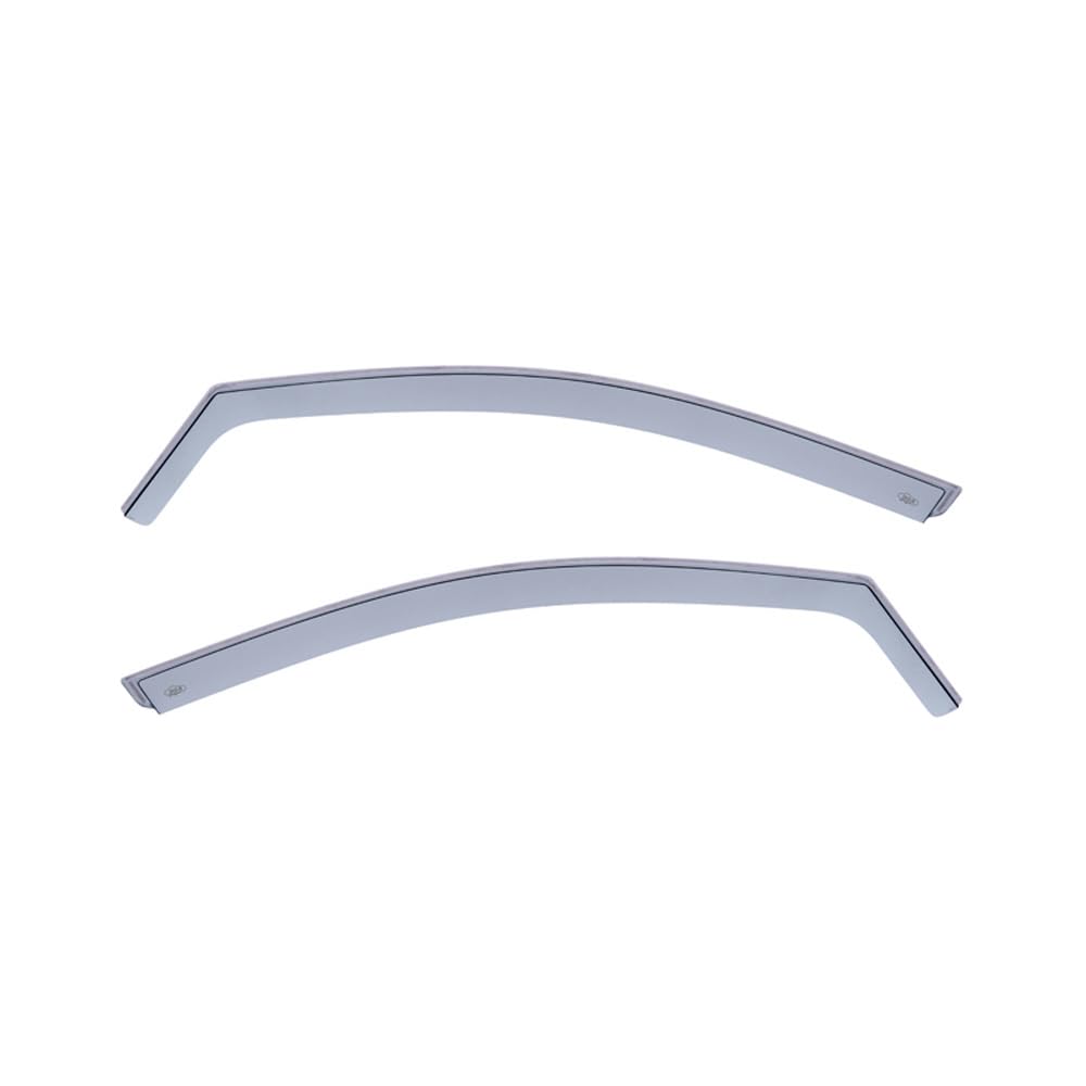 DGA Wind Deflectors compatible with Peugeot 3008 II & 5008 II 2016-2024 (2-pieces), Grey