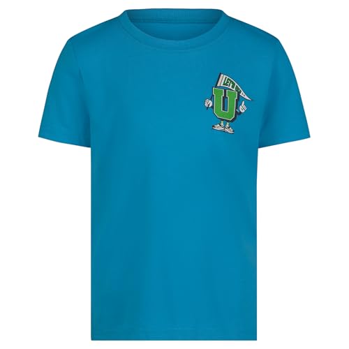Image of Under Armour Boys' Short Sleeve Logo Graphic T-Shirt, Lightweight & Breathable, Relaxed Fit