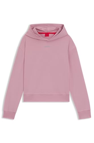 Hugo Shuffle_Hoodie 10249155 01 Loungew_Sudadera, Rosa Abierto, XS para Mujer