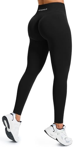 JOYSPELS Seamless Bums Lifting Gym Leggings for Women UK High Waist Tummy Control Womens Activewear Workout Sports Running Yoga Pants - Image 5