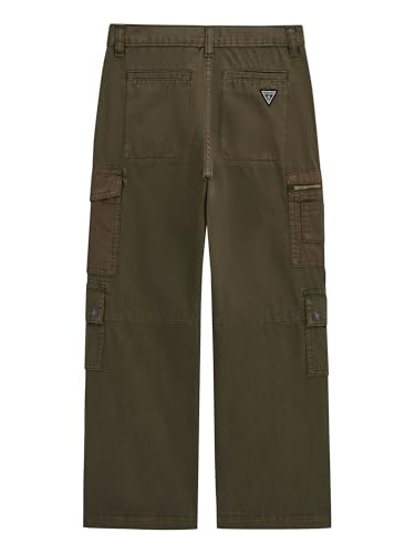 GUESS Boys' Rigid Gabardine Cargo Pants2