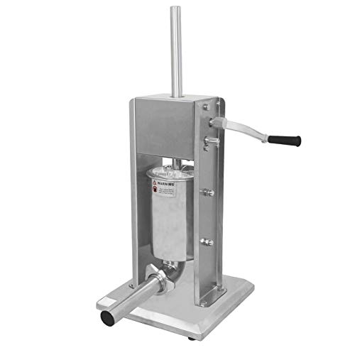 KUKOO 3L Wurstfüller Wurstfüllmaschine Manuell Wurstmaschine Wurstpresse Wurstspritze Wurstmacher Metzgerei Gastronomie… – Bild 3