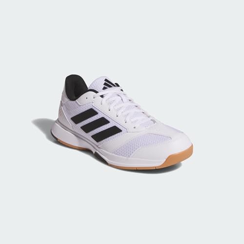 adidas Herren Ligra 8 Mens Indoor Shoes, Cloud White/Core Black/Cloud White, 42 2/3 EU