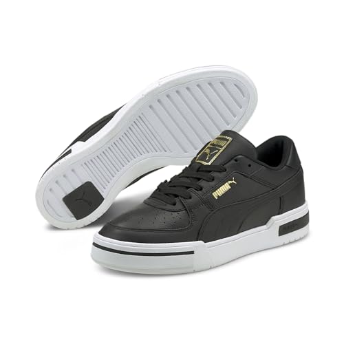 Image of Puma Unisex's Ca Pro Classic Tennis Shoes, Black White Gold, 42 EU