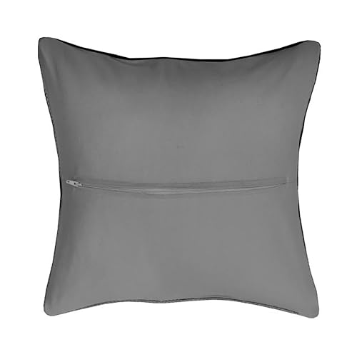 Image of Thea Gouverneur Cushion Back Kit with Zipper - Grey - for Any 16x16 Inch (40x40cm) Cushion- Cross Stitch Creations - Embroidery - Embroidery Kit for Adults - 23.5903