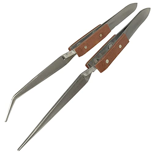 Jewellers Tools 3RD HAND BASE VICE & 4 ANGLED : Adjustable Tweezers Soldering Craft Watch (370)