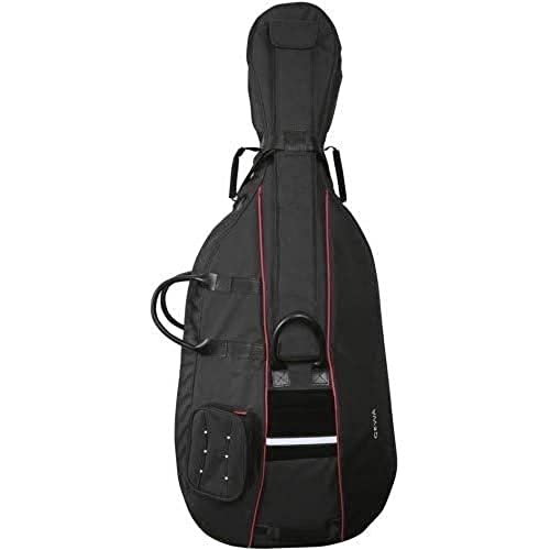 GEWA Funda para violonchelo Prestige 4/4 - Acolchado de 25 mm, con bolsillo para arco