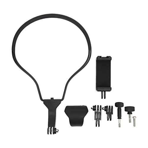 KUIKUI Neck Phone Holder for Hands Free Convenience Adjustable Angle, Secure Fixation, and Comfortable Wear