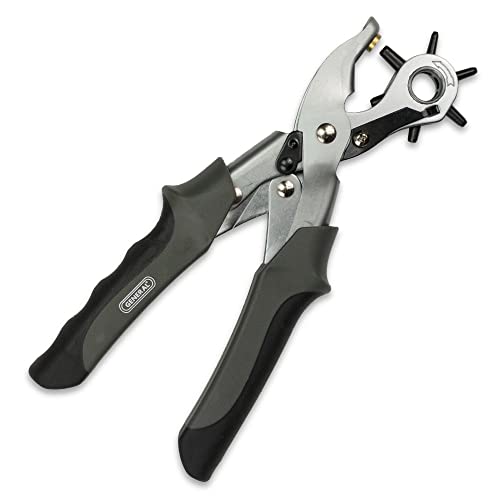 General Tools Revolving Punch Pliers 73 - 6 Multi-Hole Sizes For Leather, Rubber, & Plastic - Hobbies & Crafts - Image 11
