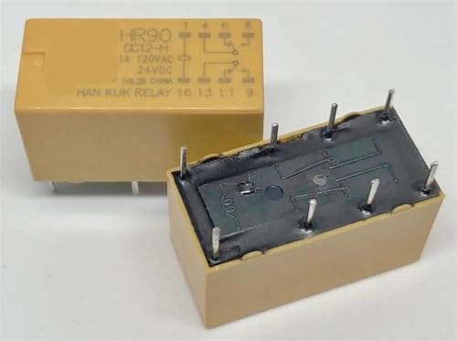 Relé electromecánico HR90 DC12-H miniatura 4078-12 V para placas