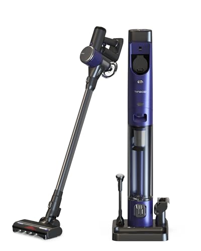 Image of Tineco Cordless Vacuum Cleaner, Lightweight Stick Vacuum with Powerful Suction, ZeroTangle Brush with 3L Auto Dust Base for Hard Floor, Carpet & Pet Hair Pure ONE Station Furfree