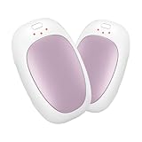 gabless Handwärmer Wiederaufladbar 2er-Pack, Elektrischer Handwärmer wiederverwendbar mit 3 Wärmestufen, Tragbarer Handwärmers warmes Geschenk für Damen und Herren, für Outdoor Camping Golf Jagd