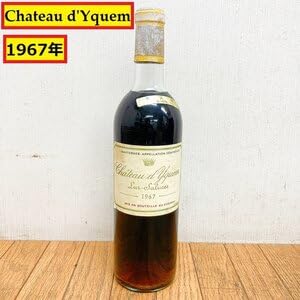 シャトー・ディケム　1967　750ml Amazon.co.jp: 未開栓シャトーディケム1967年貴腐ワインボルドー