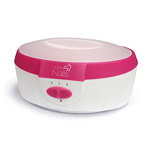 i Love My Nails Kit Para Baños 200 g Calentador de Parafina ilmn- Cuidado de manos y pies- Calentador Parafina profesional