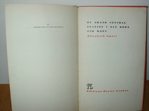 By Grand Central Station I Sat Down and Wept 0888790481 Book Cover