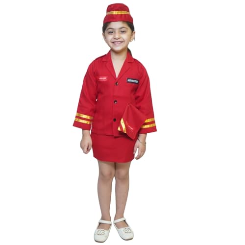 Image of Kaku Fancy Dresses Our Helper Costume for Boys & Girls | Social Helper Doctor, Nurse, Fireman, Postman, Teacher, Farmer Dress For Kids