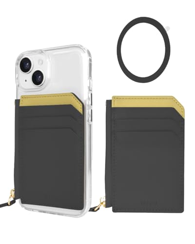 [wizu] EBY[ J[htH_[ MagSafeΉ t@Xi[t J[h z U[ }OlbgV[t oCJ[ Black × Yellow