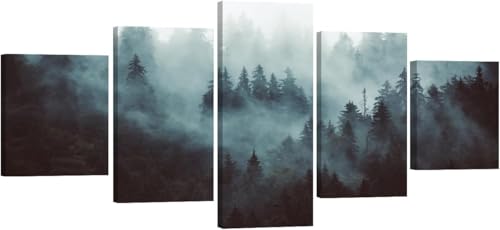 Tableau multi panneau pour habiller un grand mur blanc de salon