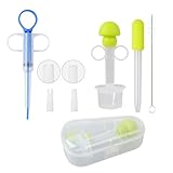 5Pcs Tablettengeber für Katzen, Tabletteneingeber Katze Set Hunde Wiederverwendbare Pet Feeder Spritze mit Silikonspitze, Tablettengeber Katze Tabletteneingeber mit Wasser für Katzen Pill Assist Katz