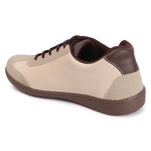 Image of PrasKing Women's Sneakers | Cushioned Non-Slip Grip Sole| Trendy & Stylish Modern Sneakers | Everyday Wear for Walking, College & Outings