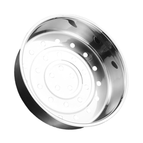 DONFAMDS 多機能ステンレス製蒸し器バスケット 厚手家用フードスチーマー 蒸し野菜 魚 点心対応 電飯鍋用調理器具 短加熱均一蒸気