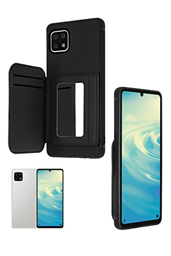 �V�Y�J�E�B�� AQUOS sense6s sense6 SH-54B SHG05 �P�[�X �J�o�[ �A�C�i Ayna Black 1����