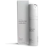 SURPLEXION Moisturizer Code Plus, Restorative Facial Cream with Ceramides and Hyaluronic Acid, Po...