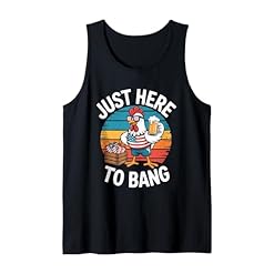Buy the Fireworks-Inspired 4th of July Chicken Tank Top Today! – 4th of July Patriotic Party Style
