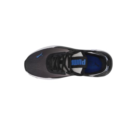 Image of Puma Unisex-Child, Pacer 23 Mesh Fade, Puma Black-Feather Gray-Puma Team Royal, Big Kid, 6