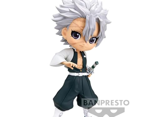 Banpresto - Demon Slayer: Kimetsu no Yaiba - Sanemi Shinazugawa (ver. A), Bandai Spirits Q posket, Multicolor - Image 2