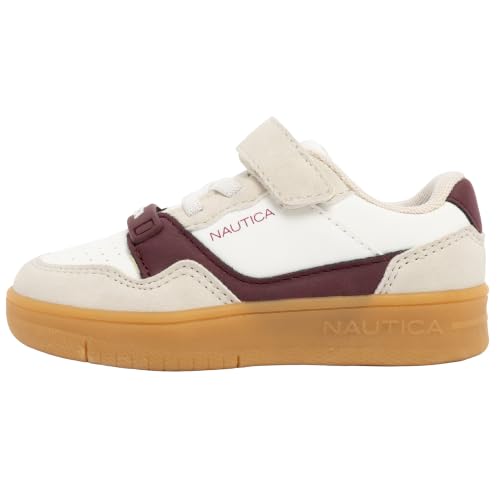 Image of Nautica Kids Adjustable Strap Shoes | Comfortable Casual Sneakers for Boys and Girls, Toddlers & Little Kids