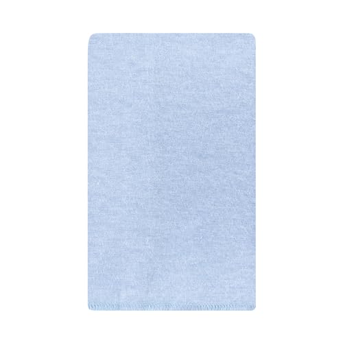 Image of Hudson Baby Unisex Baby Cotton Poly Flannel Burp Cloths, Unicorns Rainbows 10 Pack, One Size
