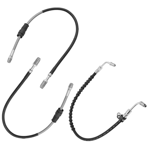Caltric 1930752 1930748 1930633 1930753 Front Brake Hose Line Compatible with Polaris
