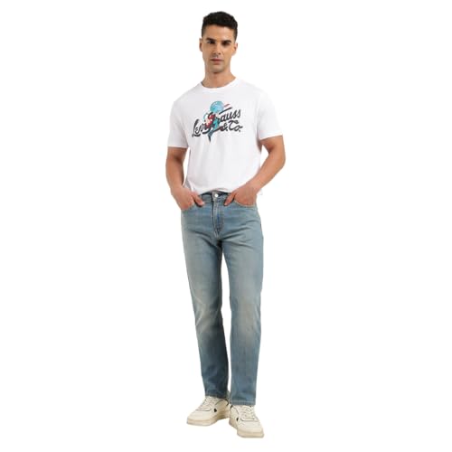 Levi's Men's 511 Slim Fit Mid Rise Blue Jeans