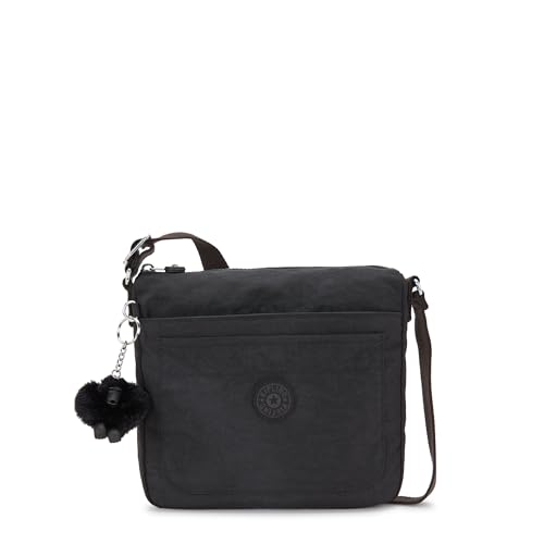 Kipling Sebastian Kleine Umhängetasche, Black Noir (Schwarz)