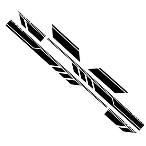 Autocollants pour Mazda BT50 bande vinyle tuning déco graphique camion noir