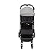 Interbaby Minimum Space Grigio Passeggino Leggero E Compatto - Doppia Capottina Intercambiabile - Maniglia Trolley - 6300 g