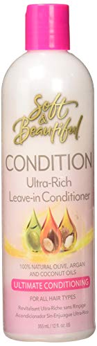 Soft and Beautiful Ultra Rich Leave In Conditioner, 12 Ounce