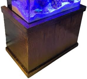 PNW Custom 40oz Micro Reef Desktop Aquarium Stand Cover (Jacobean Stain/Varnish)