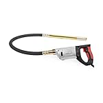 XtremepowerUS 2200W Portable Hand Held Concrete Vibrator Electric 5" ft Long Shaft Construction Mixer Cement