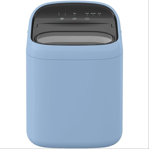 Ice Maker Countertop, Chewable Pellet Ice Machine with Self-Cleanin Function, 33lbs/24H Portable Ice Makers for Home Kitchen Officce