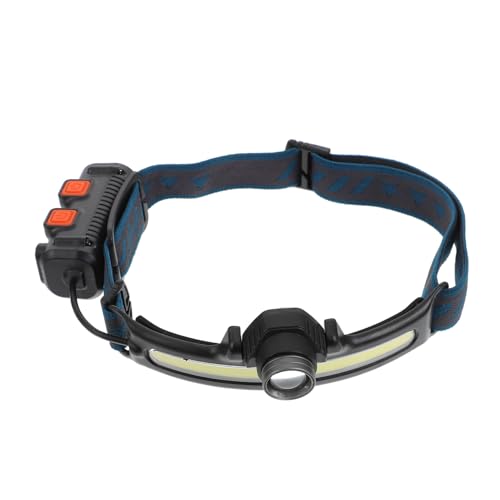 PEPLAYTAL Linterna Frontal Recargable USB LED con Sensor Luz Exterior para Pesca Nocturna Ciclismo y Camping Batería de Larga Duración Resistente y Versátil para Actividades al Aire