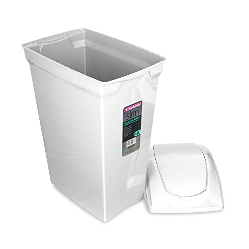 Lixeira Basculante Sanremo Branco