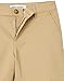Amazon Essentials Women's Mid-Rise Slim-Fit 5 Inch Inseam Khaki Short (Available in Straight and Curvy Fits), Khaki Brown, 10