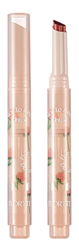 Flortte Jelly Lipstick, Florette Jelly Lipstick, Flortte Nice to Meet Chu Jelly Lipstick Heart Shape, Flortte First Kiss Love Lipstick Moisturizing Lip Glaze Florette Beauty Makeup Lip Pen (#03)