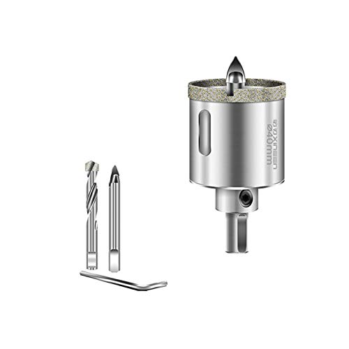 Broca para vidrio con función de posicionamiento 40 mm miniatura 1