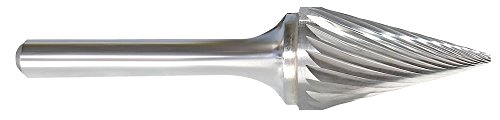 Cone Bur Punta Conica 1/4 Pulg Carburo