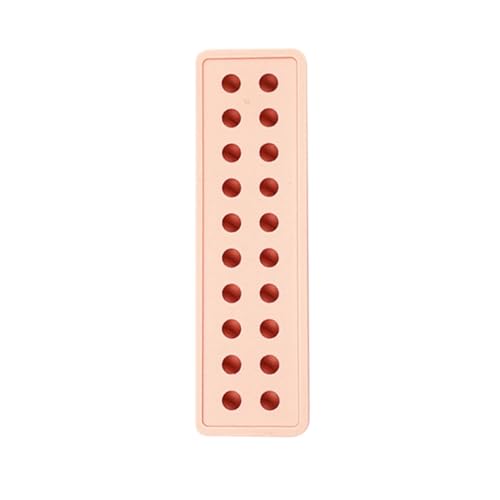 Cubitera de Silicona para 20 Hielos Redondos Beige miniatura 1