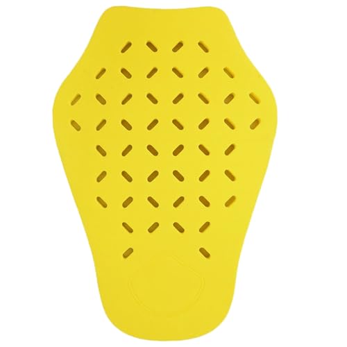 Equipo de protección para Deportes de Motor, Armadura de Motocicleta, Almohadillas traseras de EVA para absorción de Impactos, Comodidad, Inserciones Ligeras y Transpirables para Chaquetas